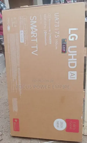 Original LG TV 75inche Smart Frameless Life Is Good With LG