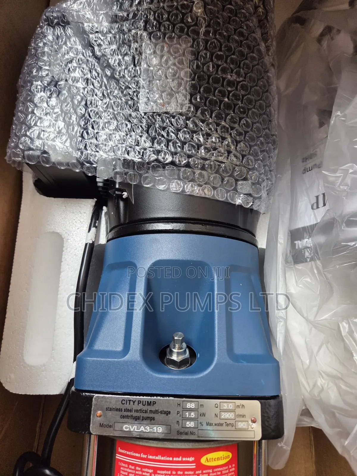 2hp Vertical Pumping Machine