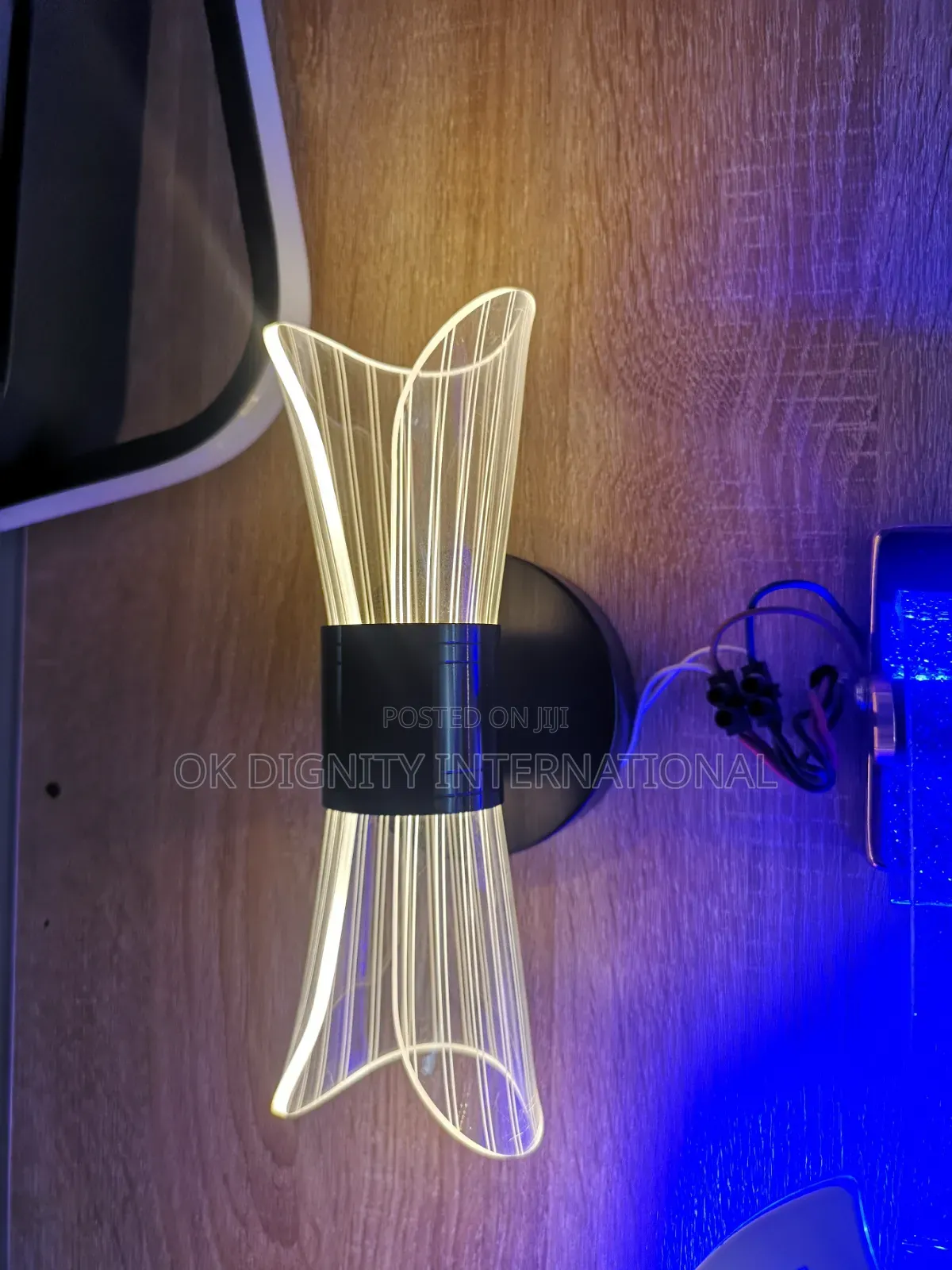 Modern Globe Wall Light | Luxury LED Wall Sconce (Black/Gold)