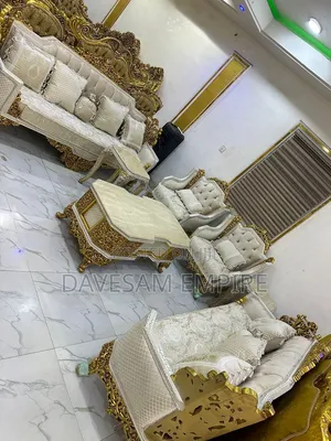 Elegantly Crafted Strong 8-Seater Egytian Royal Sofa