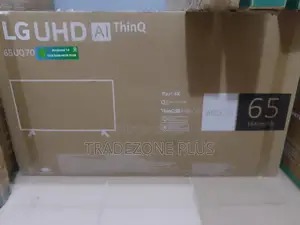 LG 65” UHD Smart TV – Available Now