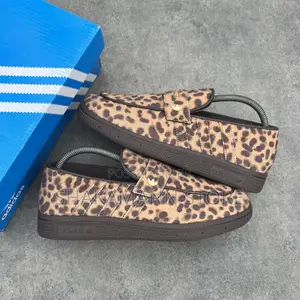 Original Adidas Loafers Leopard Print