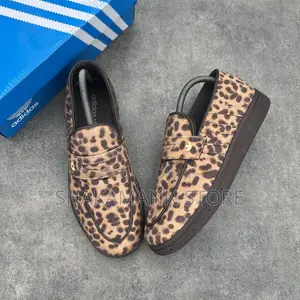 Original Adidas Loafers Leopard Print