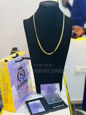 18karat Gold Cuban Chain