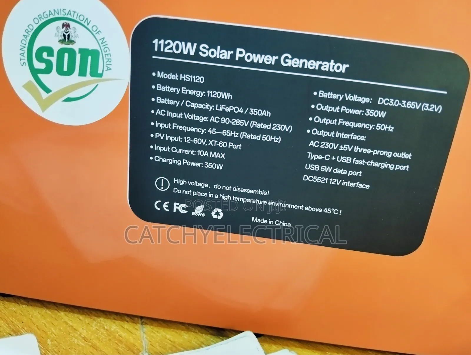 Haisic Solar Generator