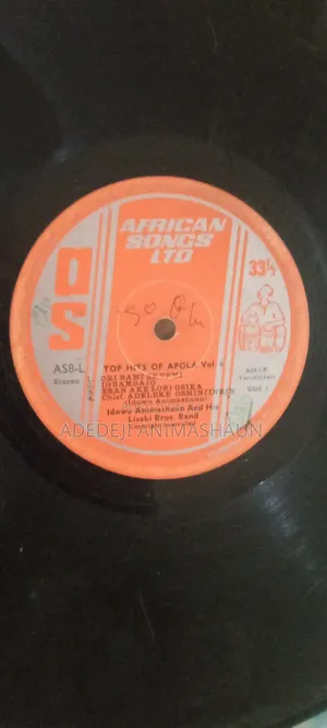 King Sunny Ade 2 Vinyl Records 1981