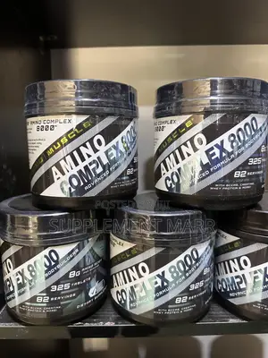 Amino 8000 Complex -With Creatine, BCCAs Whey Protein - 82 Servings