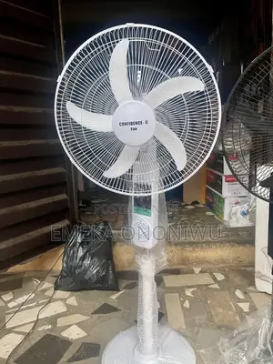 Rechargeable AC/Dc Solar Standing Fan