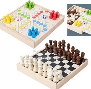 Wooden 2 in 1 Puzzle Game