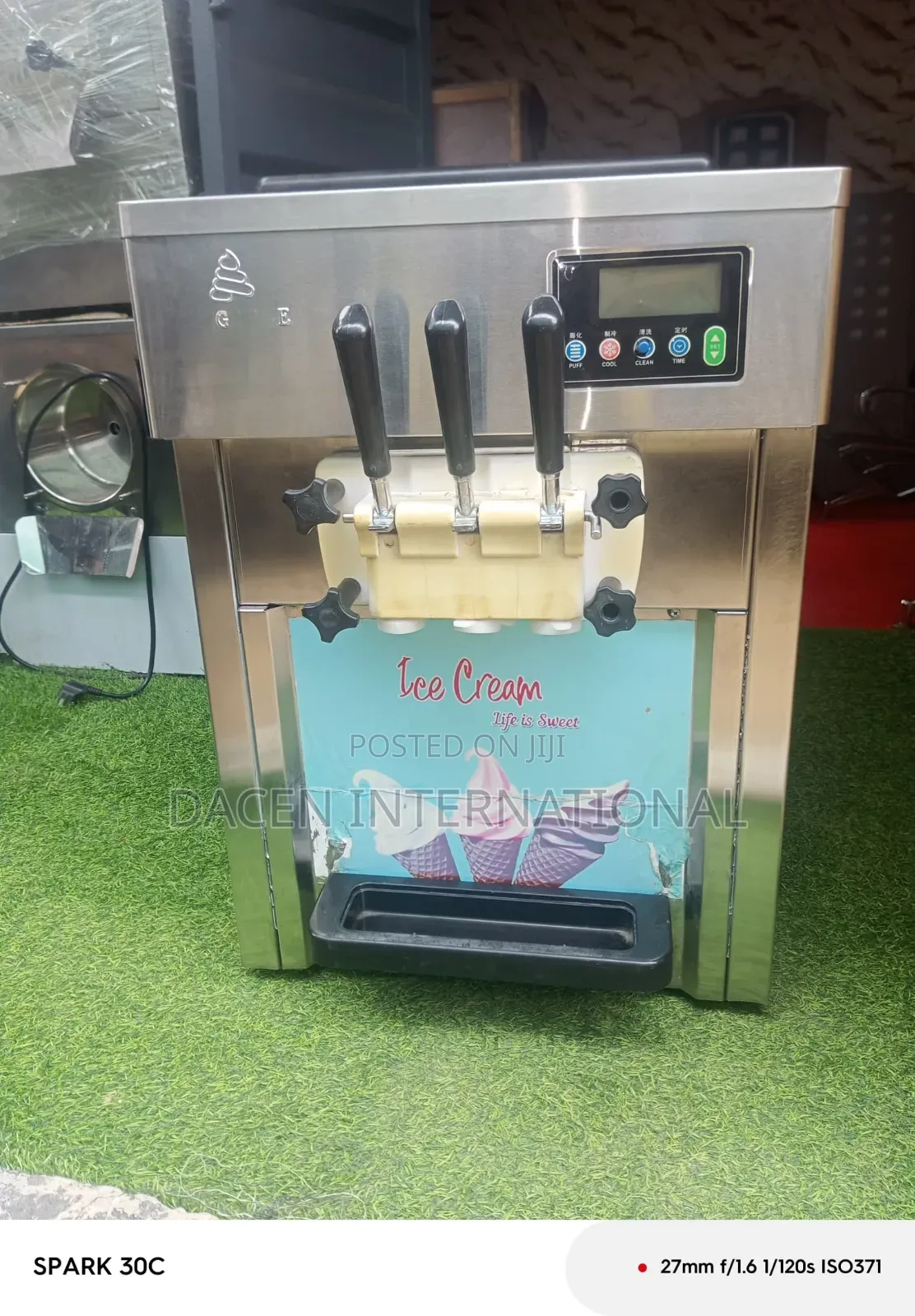 Table Top Soft Ice Cream Machine