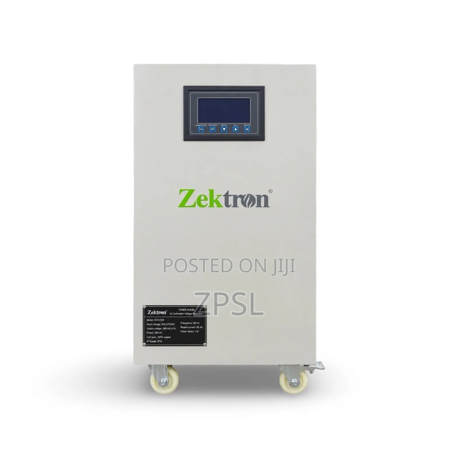 30KVA Three Phase Servo Automatic Voltage Stabilizer