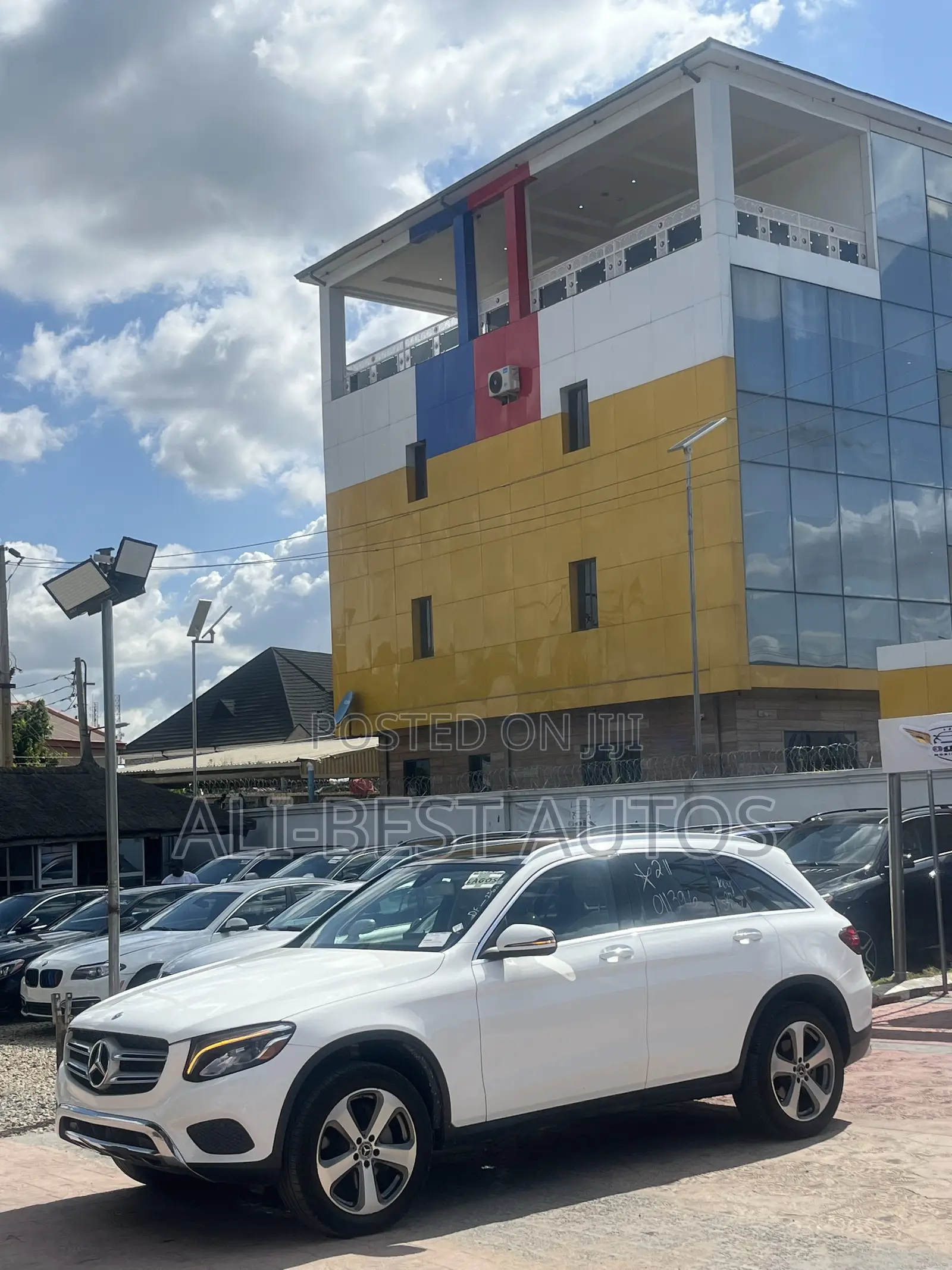 Mercedes-Benz GLC-Class 2017 White