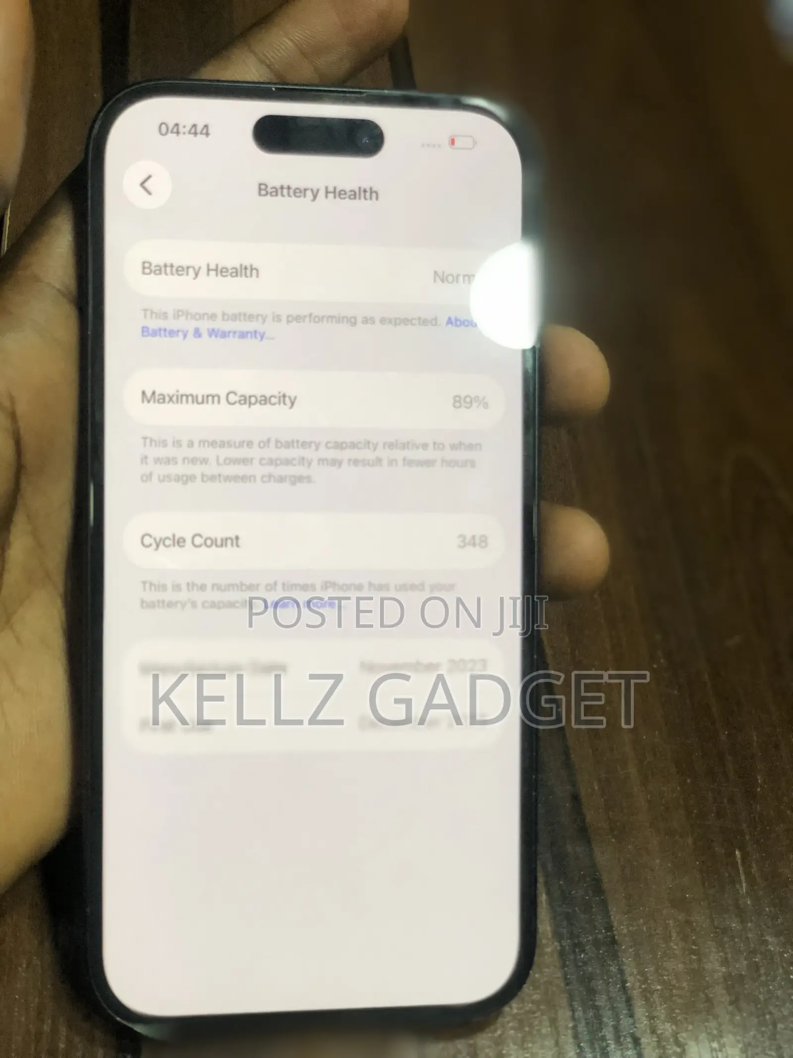 Apple iPhone 15 128 GB Gray