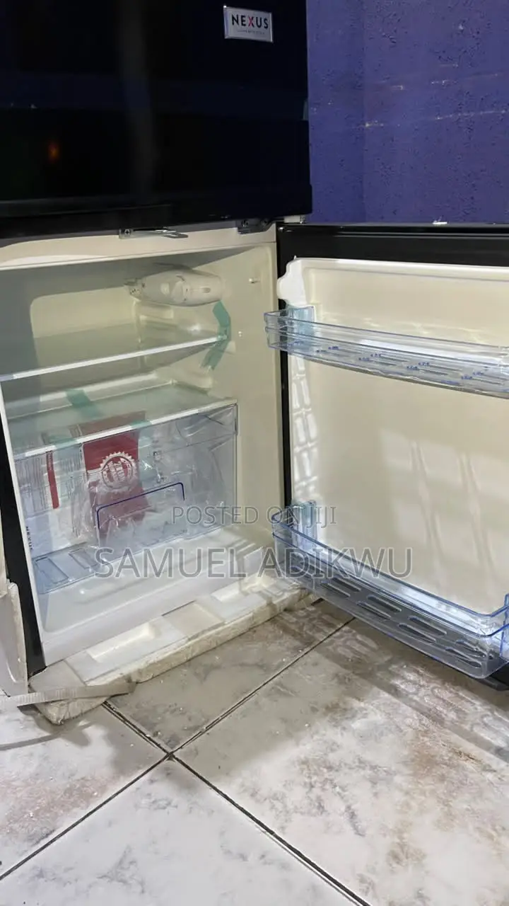 Nexus Double Refrigerator 90l Black Nx-130