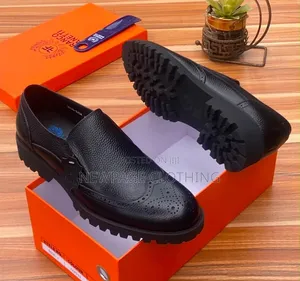 Classy Men’s Big Sole Leather Shoes – Turkish Italian Style