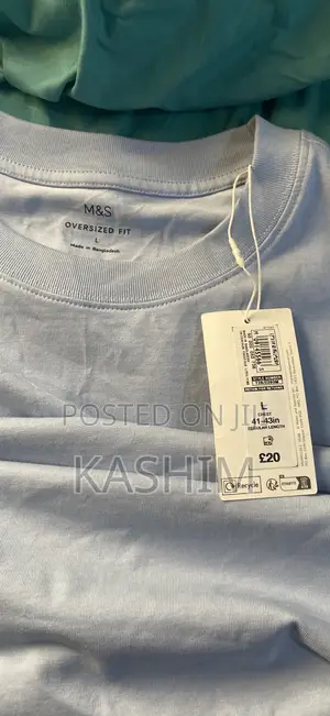 M S Plain Oversized Fit T-Shirt