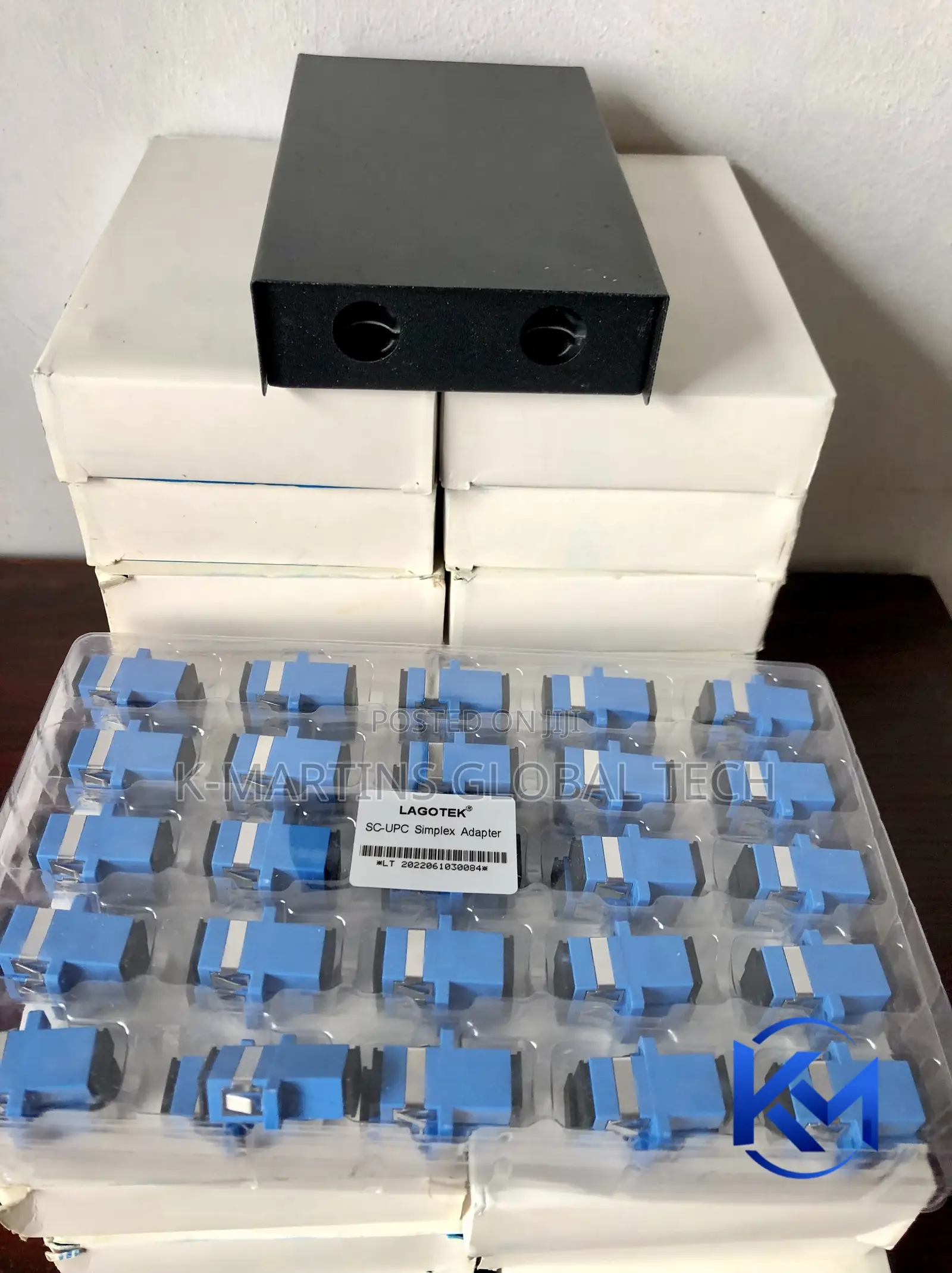 4 Port Fiber Patch Panel LC/SC Single Mode Multimode.