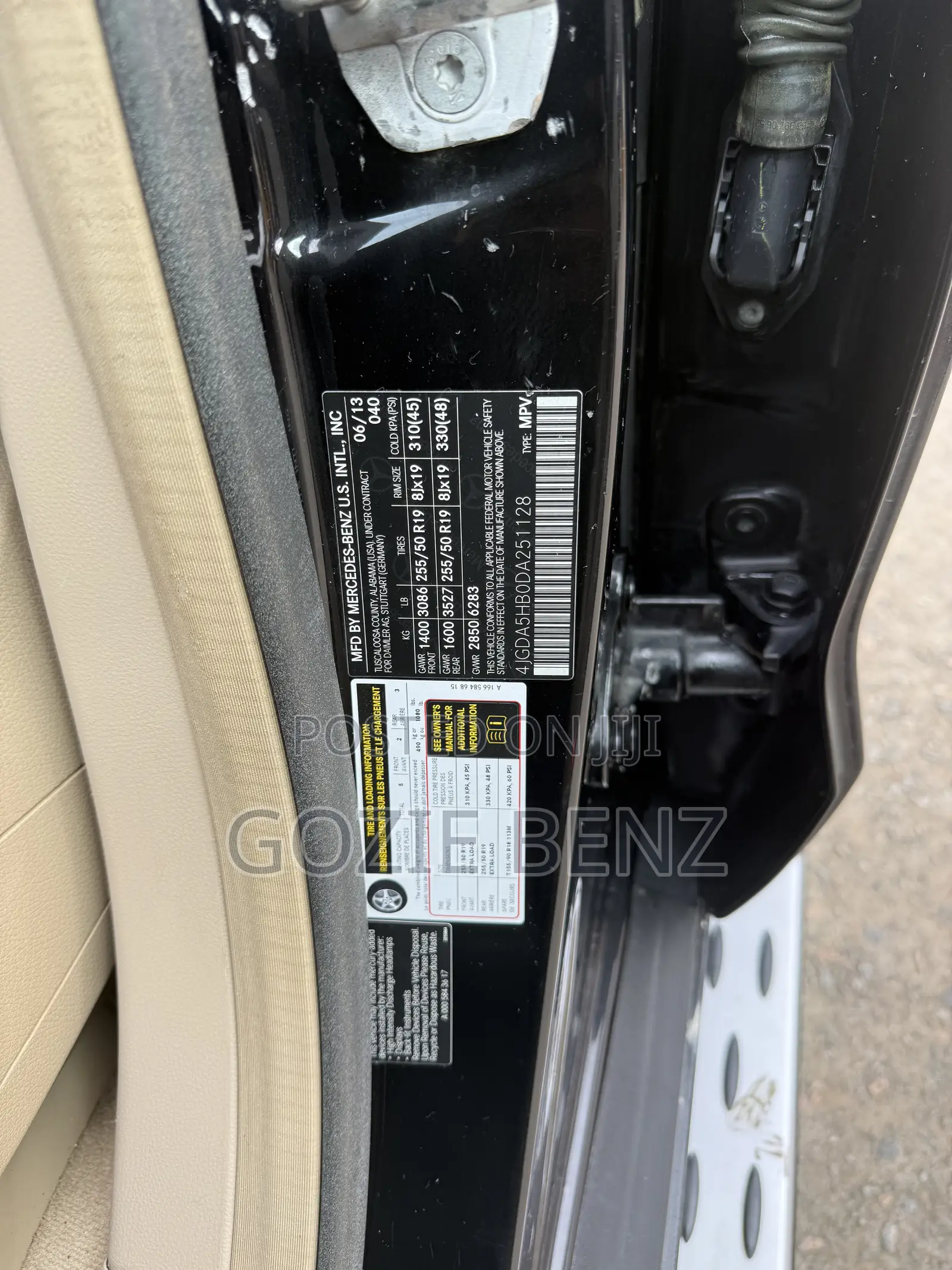Mercedes-Benz M Class 2014 Black
