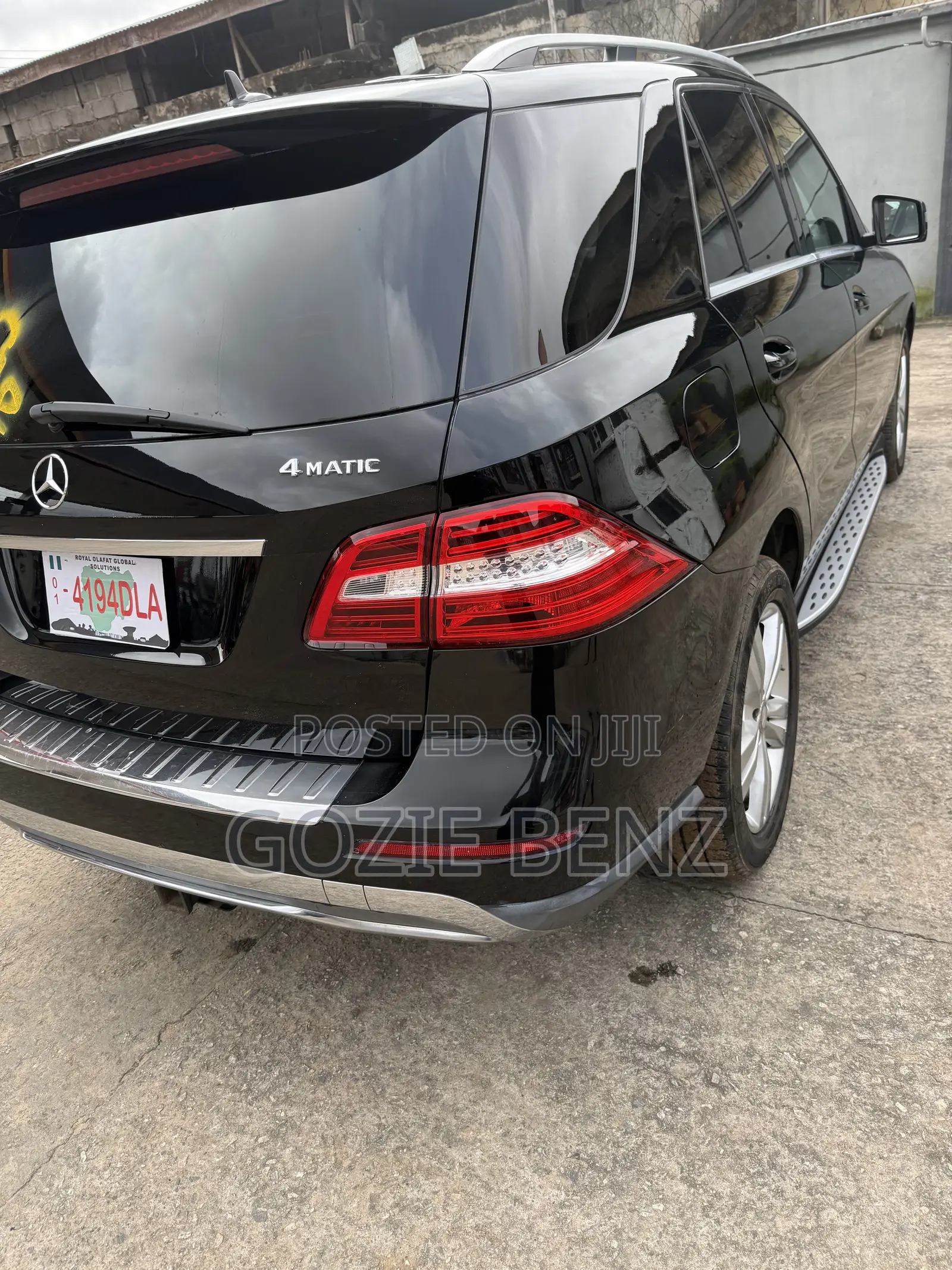 Mercedes-Benz M Class 2014 Black