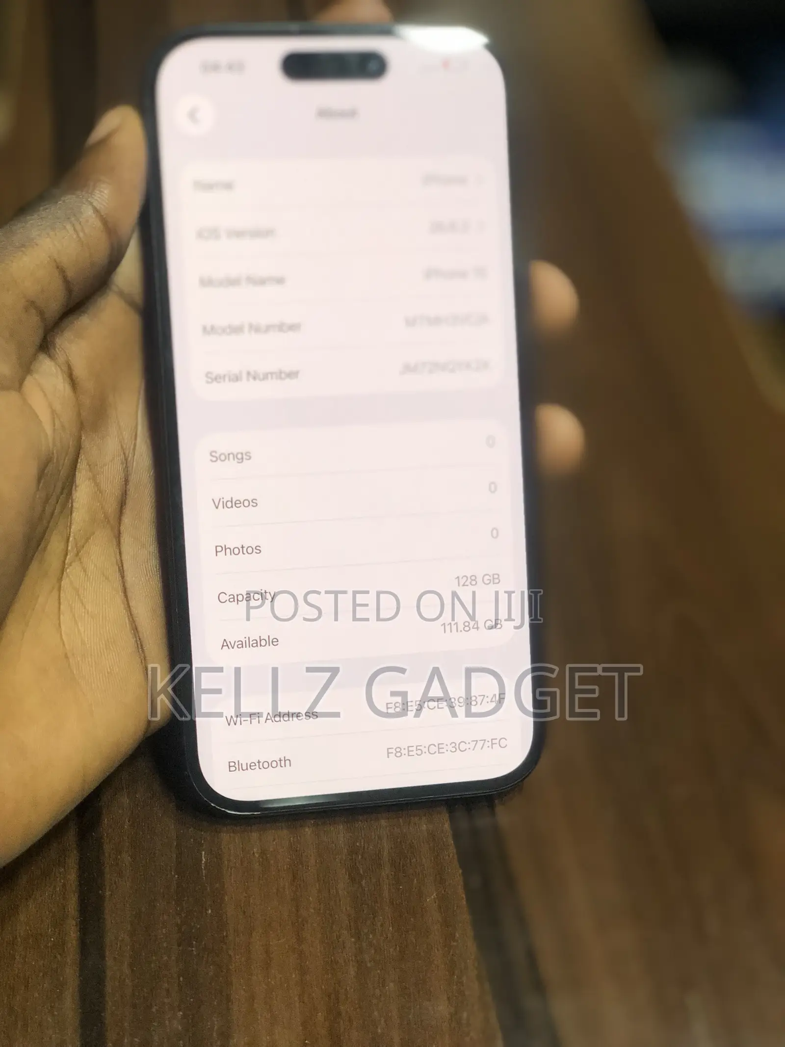 Apple iPhone 15 128 GB Gray