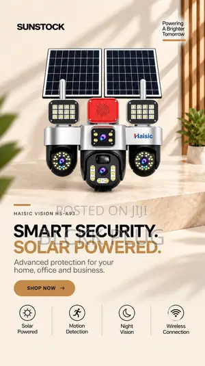 Haisic Vision HS-A93 Solar Security Camera