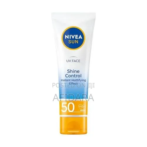 NIVEA Sun UV Sunscreen Face Shine Control Cream SPF 50 - 50ml