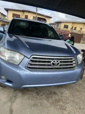 Toyota Highlander 2008 Blue