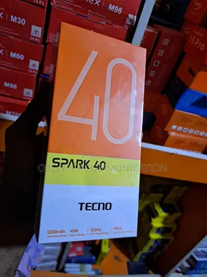 New Tecno Spark 40 256 GB Silver