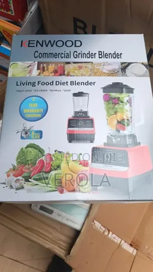 Kenwood Commercial Grinder Blender – 10,000W, 8-Blade