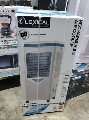 Lexical 30L Rechargeable Air Cooler (Model LCL-7730)