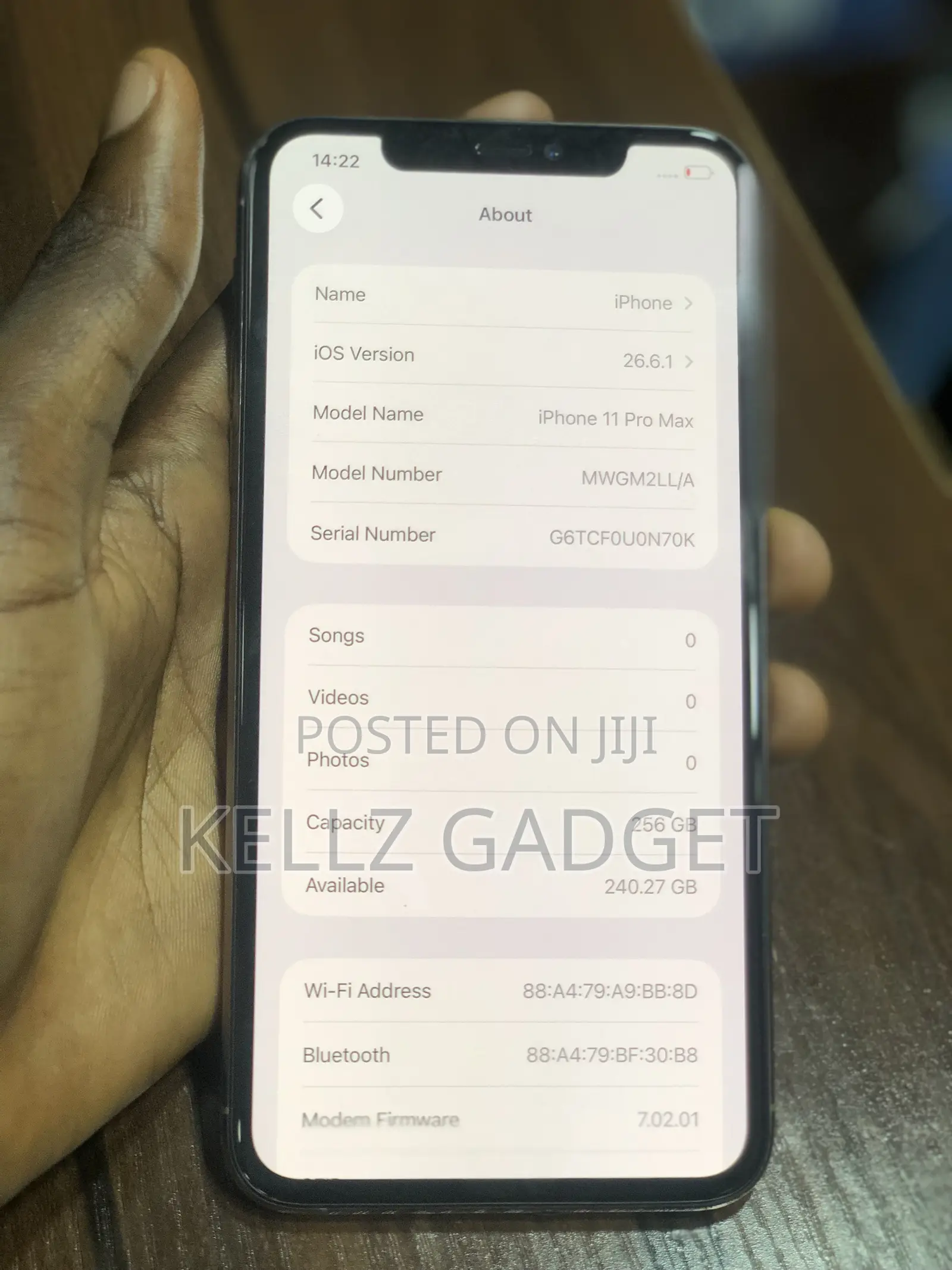 Apple iPhone 11 Pro Max 256 GB Gold