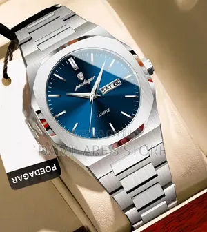 Original Silver Chain Poedagar Watch for Men