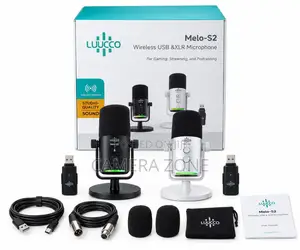 LUUCCO MELO S2 Wireles Podcasting Table Microphone.