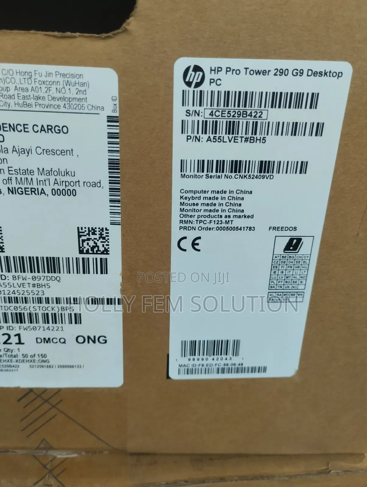 New Desktop Computer HP 290 G9 8GB Intel Core i5 SSD 512GB