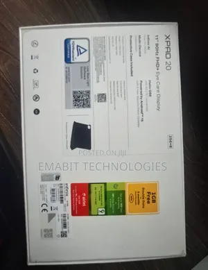 New Infinix Xpad 20 256 GB Gray