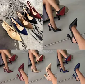 Elegant Pointed-Toe Slingback Heels