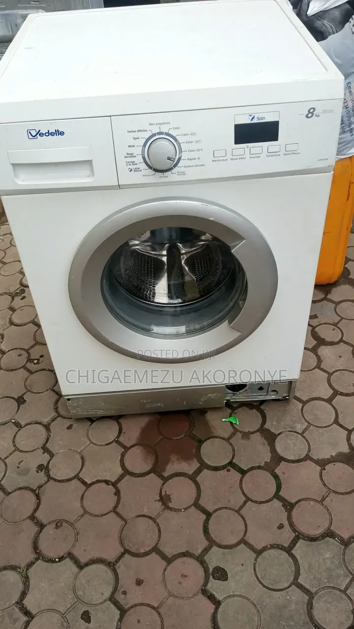 Vedette Washing Machine Wash and Spin 8kg
