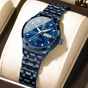 Podagar Luxury Business Watch for Men - Waterproof Blue