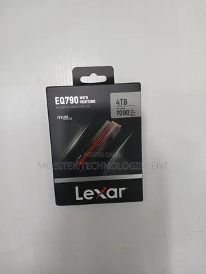 4TB Lexar EQ790 With Heatsink M.2 PCIe Gen4 X4 NVMe SSD Solid Drive