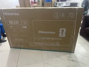 Hisense 75" QLED Smart TV – Big Screen Entertainment