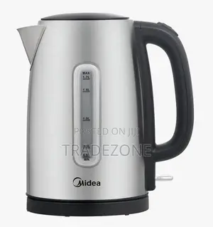 Midea 1.7L Stainless Steel Kettle With Water Window MK-17S40A2