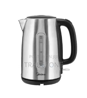Midea 1.7L Stainless Steel Kettle With Water Window MK-17S30A2