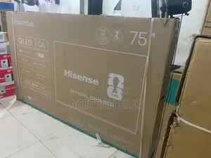 Hisense 75" QLED TV – Crystal Clear Display