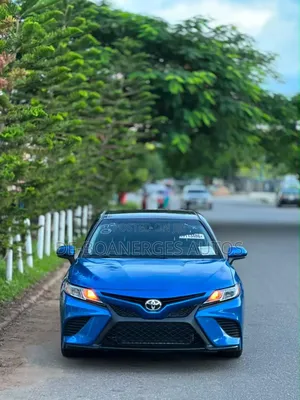 Toyota Camry SE (2.5L 4cyl 8A) 2019 Blue