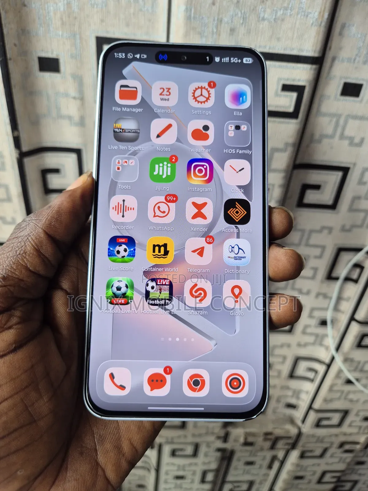 Tecno Pova 7 Pro 5G 256 GB Graphite