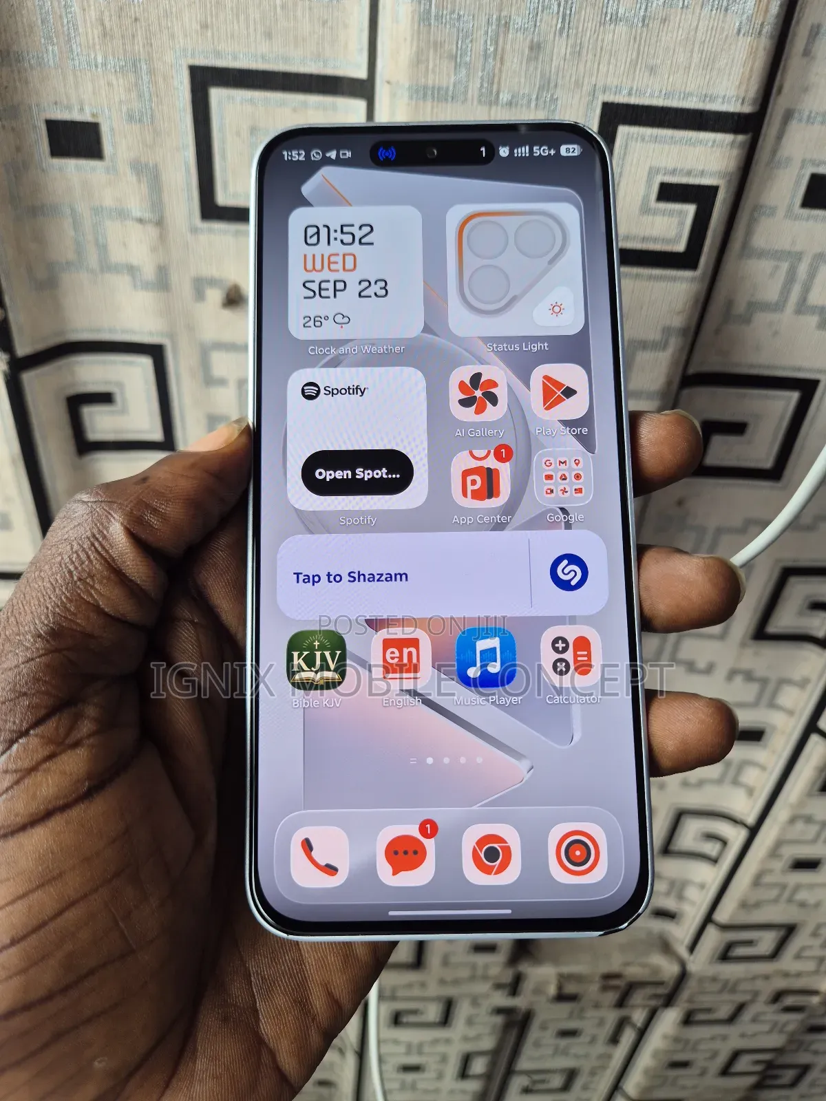 Tecno Pova 7 Pro 5G 256 GB Graphite