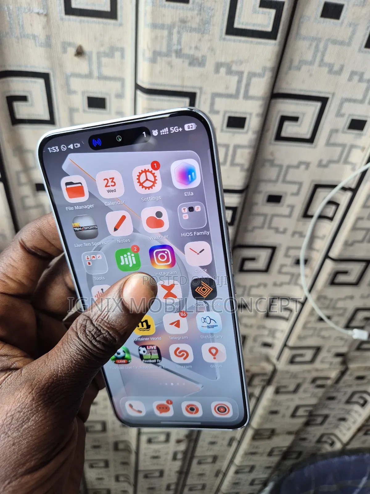 Tecno Pova 7 Pro 5G 256 GB Graphite