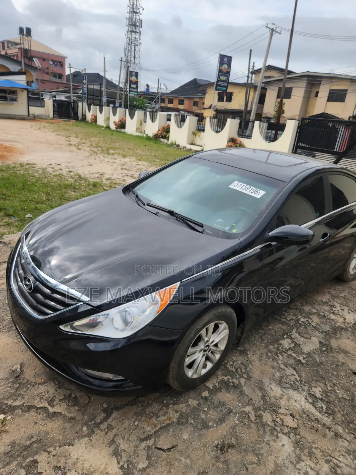 Hyundai Sonata 2012 Black