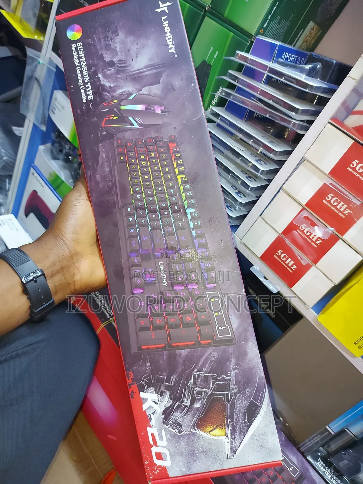 RGB Wired Keyboard and Mouse