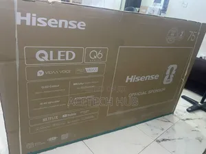 Hisense 75" QLED TV – Perfect for Your Living Room